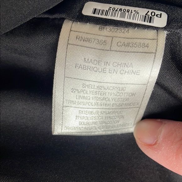 BB Dakota Black and White Floral Bomber Jacket - Picture 9 of 9